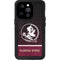 Florida State University Pattern Jersey iPhone 15 Pro Waterproof Case